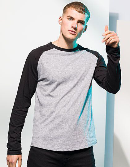 Men´s Long Sleeved Baseball T SF SF271 - Z długim rękawem