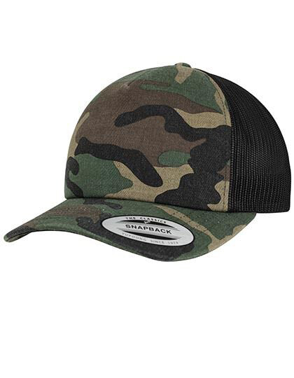 Camo Trucker Cap FLEXFIT 6606C