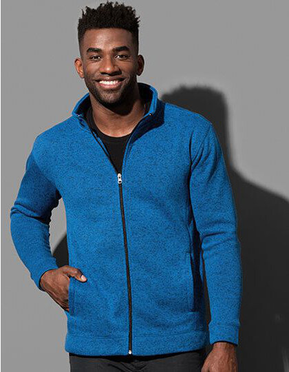 Knit Fleece Jacket Stedman® ST5850 - Na zamek