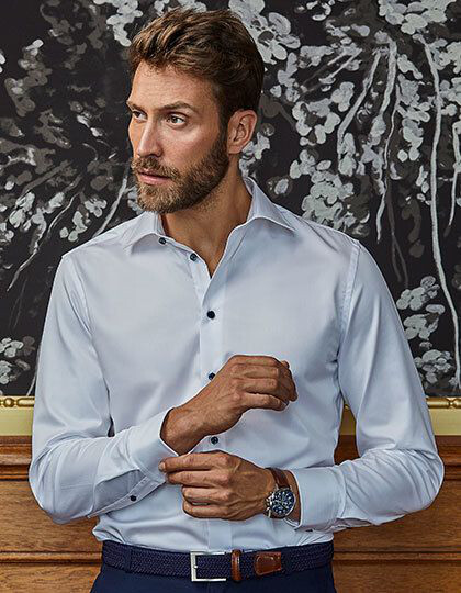 Luxury Shirt Slim Fit Tee Jays 4021 - Koszule biznesowe