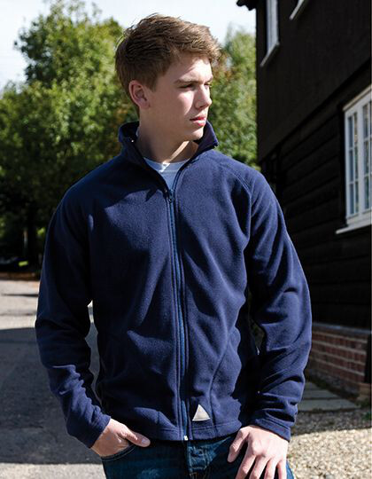 Youth Microfleece Jacket Result Core R114Y - Na zamek