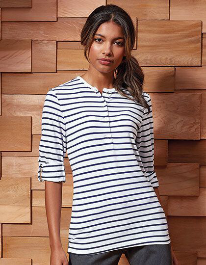 Women´s Long-John Roll Sleeve Tee Premier Workwear PR318