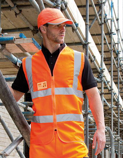 Zip I.D. Safety Tabard Result Safe-Guard R202X - Robocza
