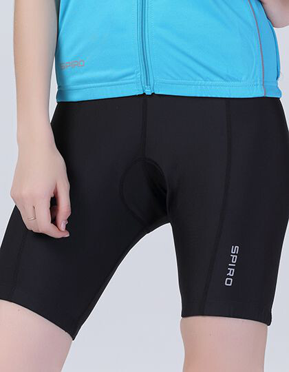 Women´s Padded Bikewear Shorts SPIRO S187F - Spodnie treningowe