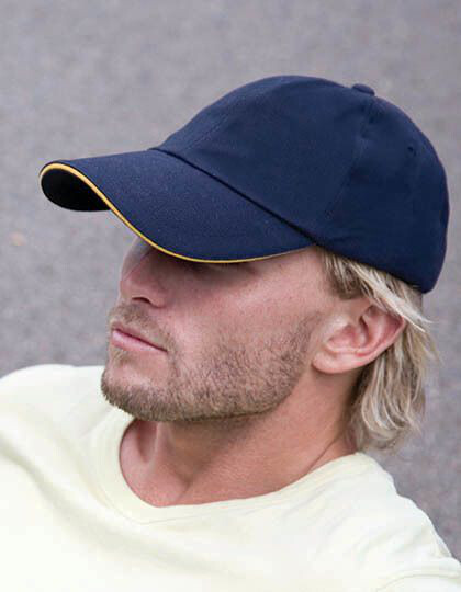 Heavy Brushed Cotton Cap Result Headwear RC024XP