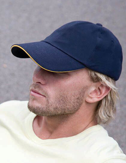 Heavy Brushed Cotton Cap Result Headwear RC024XP - Czapki