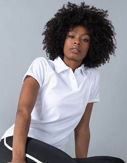 Ladies´ Piped Performance Polo Finden+Hales LV371