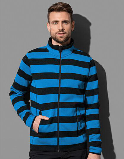 Striped Fleece Jacket Stedman® ST5090 - Letnie