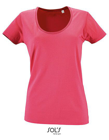 Women´s Low-Cut Round Neck T-Shirt Metropolitan SOL´S 02079