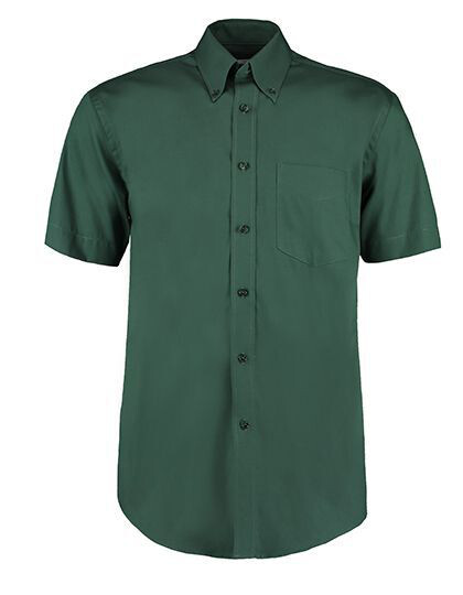 Men´s Classic Fit Premium Oxford Shirt Short Sleeve Kustom Kit KK109 - Korporacyjna