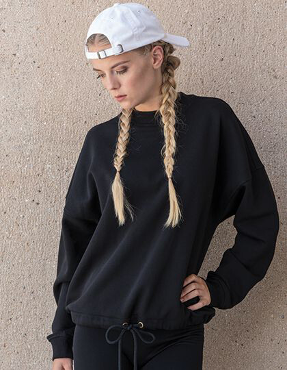 Ladies´ Oversize Crewneck Build Your Brand BY058