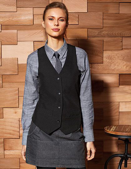 Women´s Lined Polyester Waistcoat Premier Workwear PR623 - Odzież dla gastronomii
