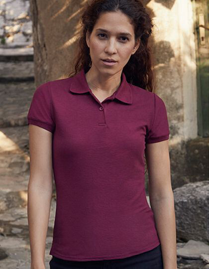 Ladies´ 65/35 Polo Fruit of the Loom 63-212-0 - Z krótkim rękawem