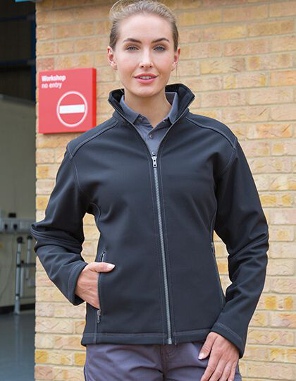 Women´s Treble Stitch Softshell Jacket Result WORK-GUARD R455F - Soft-Shell