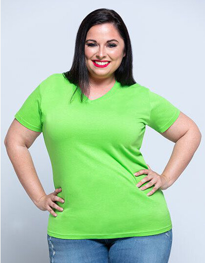 Ladies´ Curves T-Shirt V-Neck JHK Koszulki CURVSPICO
