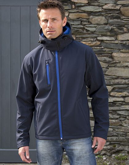 Men´s TX Performance Hooded Soft Jacket Result Core R230M - Kurtki