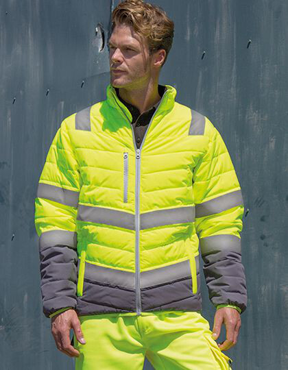 Men´s Soft Padded Safety Jacket Result Safe-Guard R325M - Kurtki