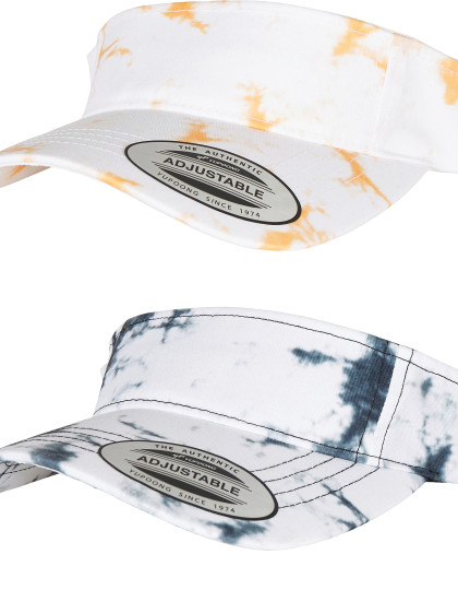 Batik Dye Curved Visor Cap FLEXFIT 8888BD - Czapki