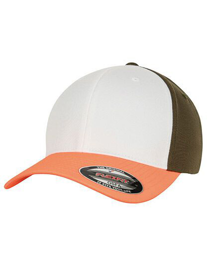 3-Tone Flexfit Cap FLEXFIT 6277TT - 6 panelowe