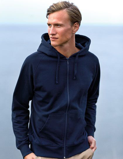 Men´s Zip Hoodie Neutral O63301 - Z kapturem