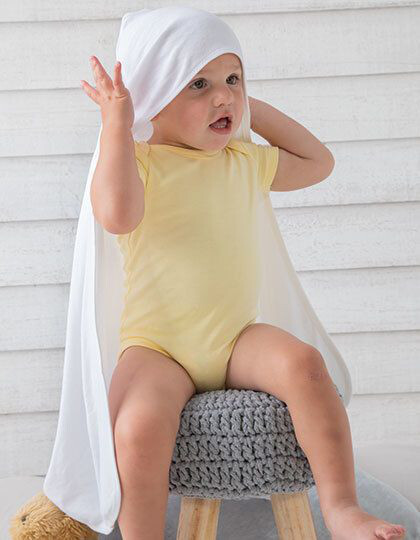 Baby Hooded Blanket Babybugz BZ24 - Śliniaki i czapeczki