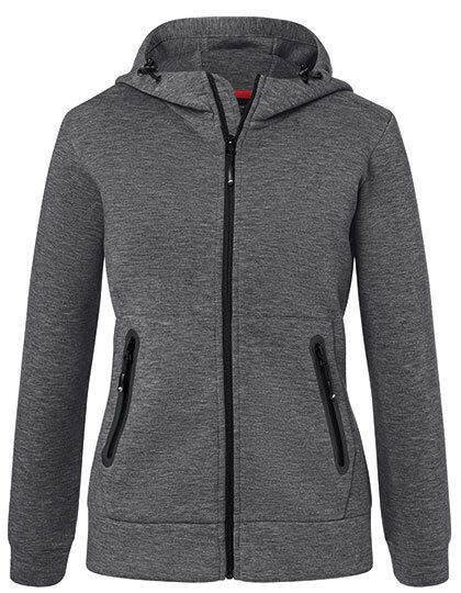 Ladies´ Hooded Jacket James&Nicholson JN1143 - Odzież reklamowa