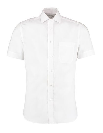 Men´s Classic Fit Non Iron Shirt Short Sleeve Kustom Kit KK115 - Koszule męskie