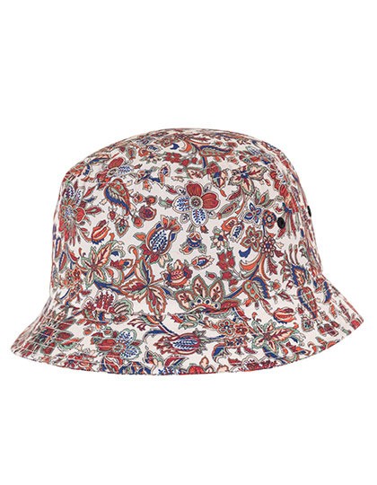 Flower Pattern Bucket Hat FLEXFIT 5003FP