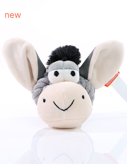 MiniFeet® Dog Toy Knotted Animal Donkey Mbw M170020 - Misie pluszowe