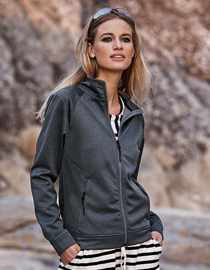 Ladies Performance Zip Sweat Tee Jays 5603