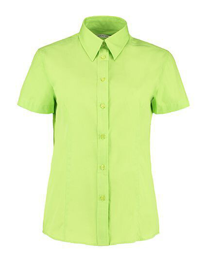 Women´s Classic Fit Workforce Poplin Shirt Short Sleeve Kustom Kit KK728 - Koszule damskie
