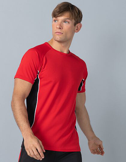 Performance Panel T-Shirt Finden+Hales LV240 - Sportowa