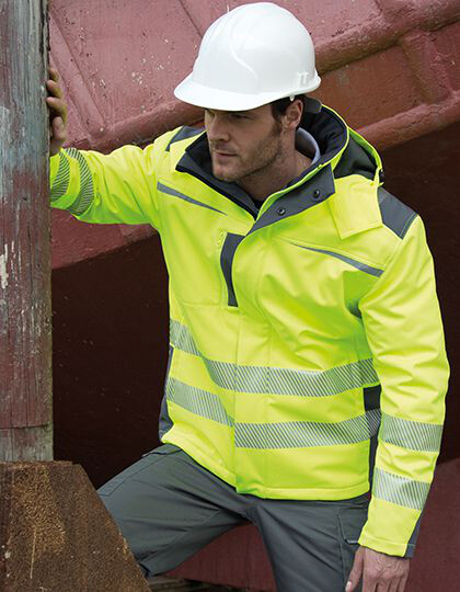 Dynamic Softshell Coat Result Safe-Guard R331X - Robocza