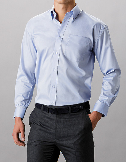 Męski Corporate Oxford Shirt Long Sleeve Kustom Kit KK105 - Koszule męskie