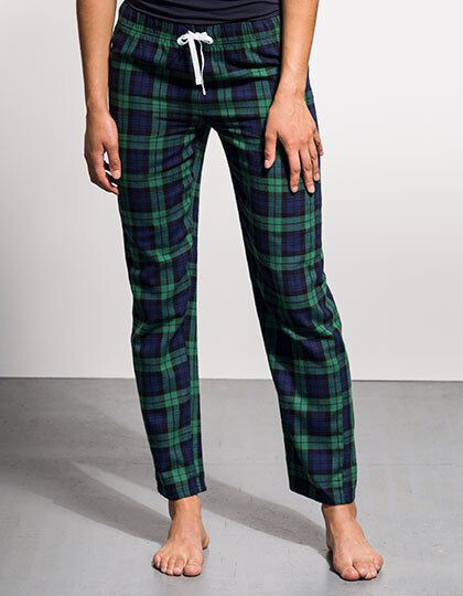 Women´s Tartan Lounge Pants SF SK083 - Spodnie długie i krótkie