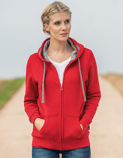 Women´s Hooded Jacket HRM 801 - Na zamek / guziki