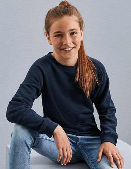Kids´ Authentic Raglan Sweat Russell R-271B-0