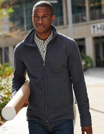 Parkline Full Zip Mini Stripe Fleece Regatta TRF598