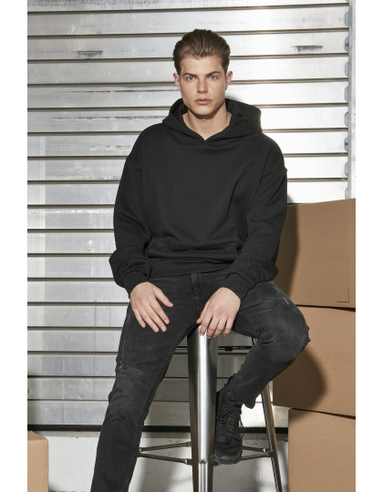 Ultra Heavy Cotton Box Hoody Build Your Brand BY162 - Odzież reklamowa