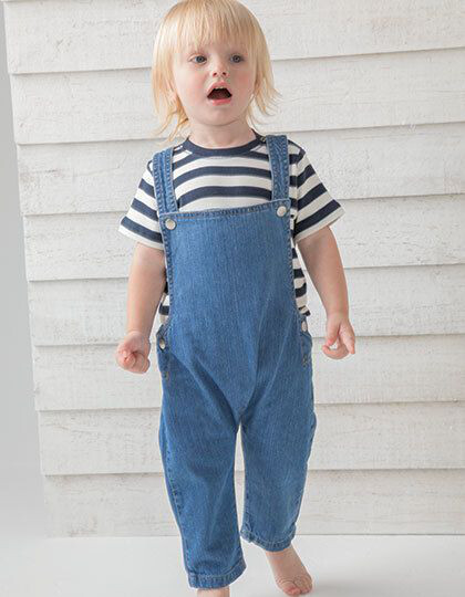 Baby Rocks Denim Dungarees Babybugz BZ56 - Odzież reklamowa