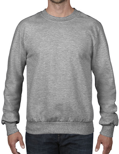 Bluza męska Crewneck French Terry Anvil 72000 - Tylko damskie