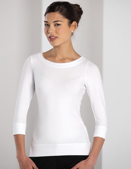 3/4 Sleeve Stretch Top Russell Collection R-992F-0