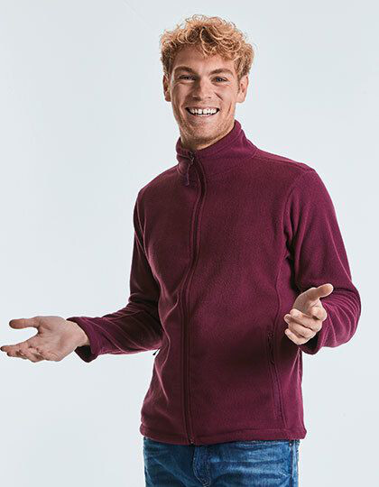 Men´s Full Zip Outdoor Fleece Russell R-870M-0 - Pół zamka