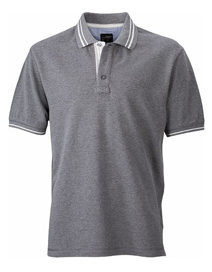 Męska koszulka polo Lifestyle James+Nicholson JN 947 - 100% bawełna