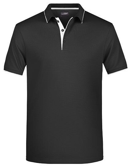 Men´s Polo Stripe James&Nicholson JN728 - Damskie koszulki sportowe